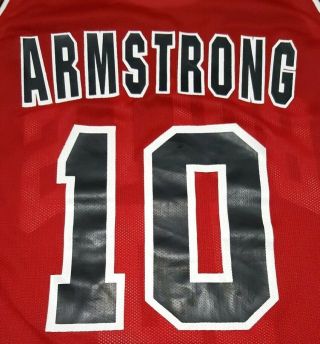 BJ Armstrong Chicago Bulls 90s NBA Champion Jersey Size 48 Rare Vintage B.  J. 4