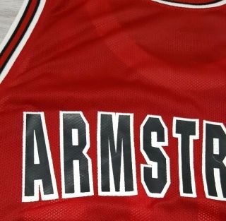 BJ Armstrong Chicago Bulls 90s NBA Champion Jersey Size 48 Rare Vintage B.  J. 7