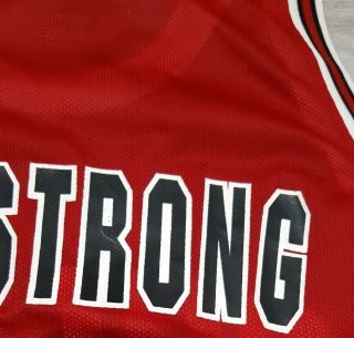 BJ Armstrong Chicago Bulls 90s NBA Champion Jersey Size 48 Rare Vintage B.  J. 8