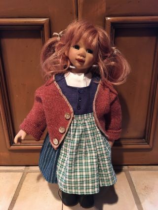 Gotz 1997 Sophie 150 Of 750 Doll Limited Edition Red Hair Rare