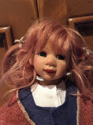 GOTZ 1997 SOPHIE 150 of 750 Doll Limited Edition Red Hair Rare 2