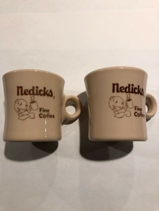 Two Vintage Nedick 