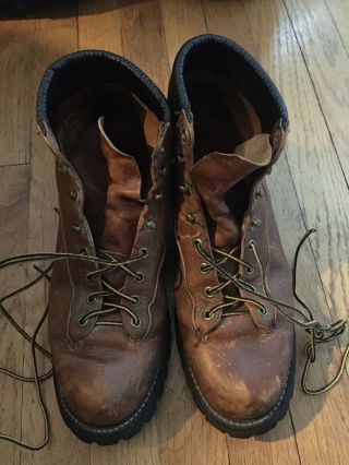 Vintage Ll Bean Hiking/camping Boots Size 9 1/2 Men’s