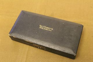 Vintage LS STARRETT No.  359 Bevel Protractor w/ Case Machinist Tool n215 5