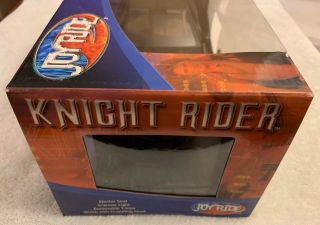 Knight Rider K.  I.  T.  T.  1982 Pontiac Trans Am,  ERTL,  1/18,  Moving Light,  Rare,  NIB 6