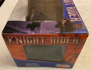 Knight Rider K.  I.  T.  T.  1982 Pontiac Trans Am,  ERTL,  1/18,  Moving Light,  Rare,  NIB 8