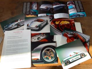 Porsche 1993 Boxster Concept,  Press Pack & Sales Brochure Ultra Rare