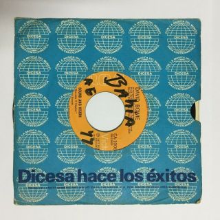 David Bowie - Sound And Vision / A Career In A Town Rare El Salvador 45