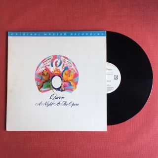 Queen - A Night At The Opera (mfsl) 12” Vinyl Album (usa) 1982 - Mega Rare