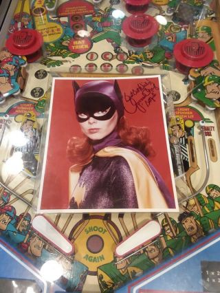 Yvonne Craig as Batgirl Autographed Photo ORIGINAL/VINTAGE/REAL 3