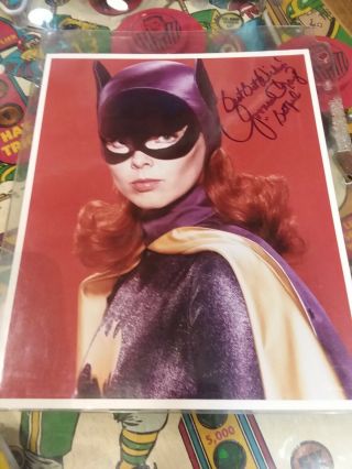 Yvonne Craig as Batgirl Autographed Photo ORIGINAL/VINTAGE/REAL 5
