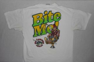 Rare Vtg 1999 Big Johnson Fishing T - Shirt Sz Xl Some Wear Authentic Shirt