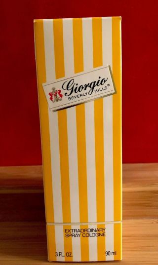 3 X Giorgio Beverly Hills Extraordinary Spray Cologne 3 Fl.  Oz.  Vintage