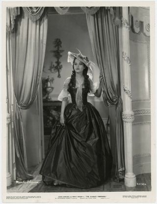 The Scarlet Pimpernel 1934 Vintage Merle Oberon Fancy Period Costume Photograph