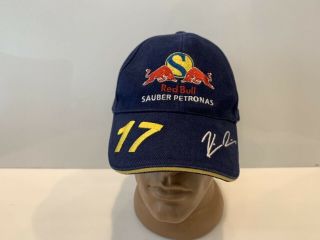 Vintage Kimi Raikkonen 17 Sauber F1 Red Bull Cap Hat