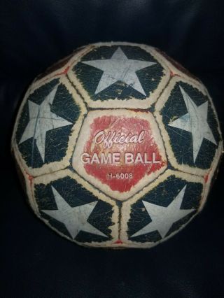 Wilson American Indoor Soccer Association Game Ball Vintage Htf