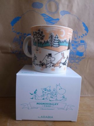Moomin Valley Park Arabian Mug Cup Limited Item Rare Arabia From Japan 2019 B