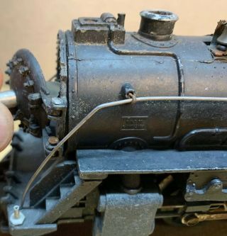 Vintage Lionel Lines Post - War 736 2 - 8 - 4 Die Cast Steam Engine,  2671WX w/ Tender 7