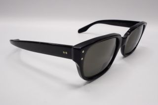 Vintage American Optical Ao Sunfarer Cn 127 Rx Sunglasses Frames Black 8422