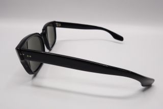 Vintage American Optical AO Sunfarer CN 127 Rx Sunglasses Frames Black 8422 3