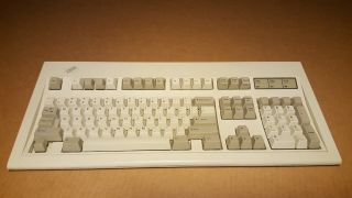 Vintage 1990 Ibm 139401 Model M Mechanical Spring Keyboard