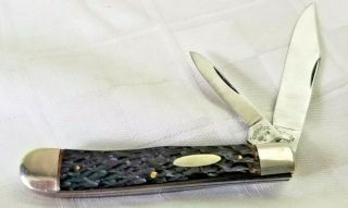 Vintage Pocket Knife Voss Cut Co Solingen Germany Peanut Two Blades & Rare