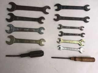 Fiat Vintage Tools Wrenches Screwdrivers Italian