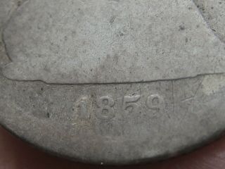 1859 - S Seated Liberty Quarter - Rare Key Date 4