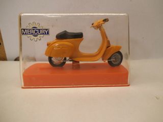 Mercury Vespa 50cc Elestart Die Cast Scooter Model Art 553 Motorcycle Vintage