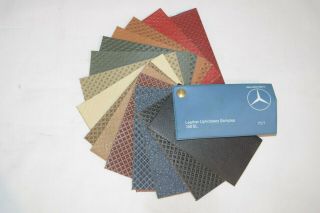 Mercedes Vintage Leather Sample Kit 350sl 450sl