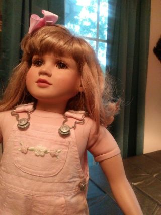 23 ",  Posable " My Twinn " Doll - With Dirty Blond Hair And Brown Eyes.
