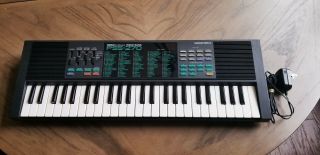 Vtg Yamaha Portasound Pss - 270 Voice Bank Electronic Keyboard Synthesizer 1986