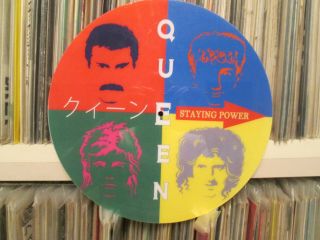 Queen - Staying Power (hot Space) Ultra Rare 12 " Picture Disc Promo Lp Japan