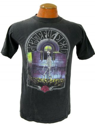 Vintage 1990 Grateful Dead Gdm Brockum Concert Band Tour Shirt Mens L
