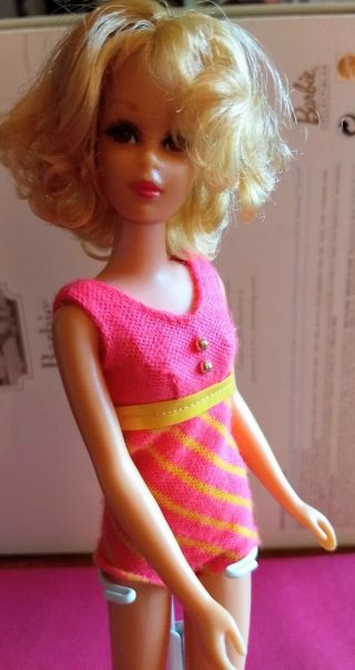 Blonde Tnt Francie Doll With Short Flip Hair By Mattel