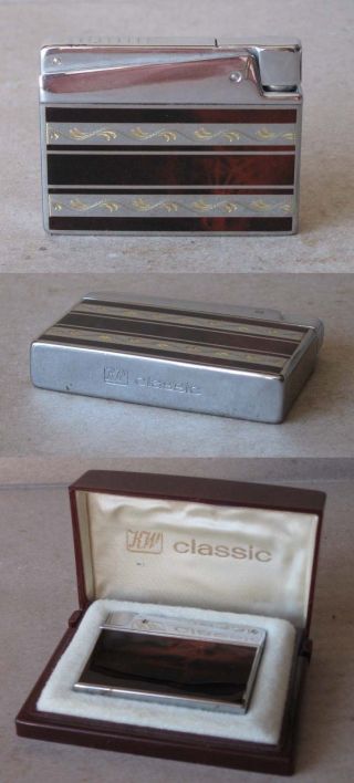 Vintage Old German Gas Cigarette Lighter Kw Classic / / Luxury