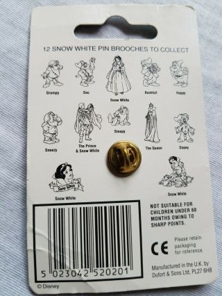 VINTAGE DISNEY PINS - SNOW WHITE AND THE SEVEN DWARFS PINS - - ALL 12 COLLECTOR PINS 2