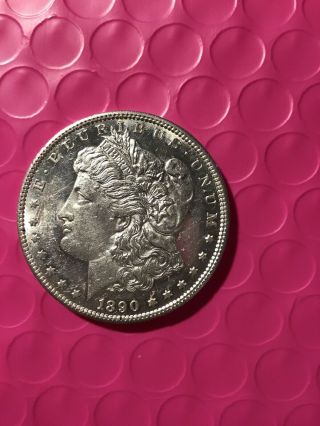 B U 1890 - Cc Morgan Dollar Rare Date