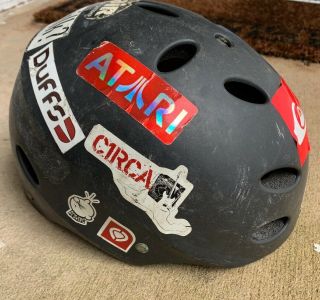 Vintage Pro Tec Protec Skateboarding Helmet Bob Burnquist Skater Gear Pads Skate