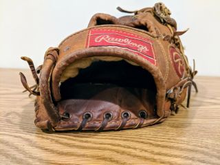 Vintage Rawlings Baseball Glove PRO 5 Heart Of The Hide Right Hand Throw RHT 7