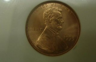 1995 1c Double Die Obverse Lincoln Cent - NGC MS69 Rare Grade - LOW POP 2