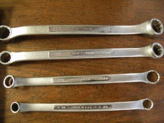 42951 Vintage - V - =V= Series USA Craftsman Metric Wrench Set in Pouch 2