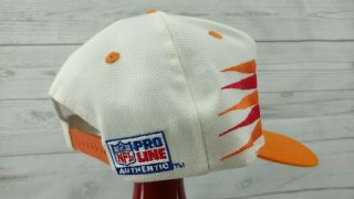 Vtg Tampa Bay Buccaneers Logo 7 Athletic Diamond Spikes Snapback Hat 5