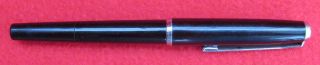 VINTAGE PELIKAN SILVEXA GERMANY GUNTHER WAGNER FOUNTAIN PEN WHITE GOLD 585 14C 3