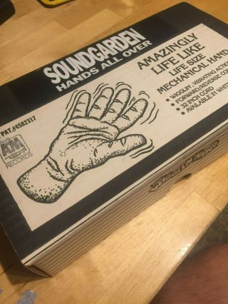 Soundgarden - Hands All Over Promotional Item - Life Size Mechanical Hand - Rare