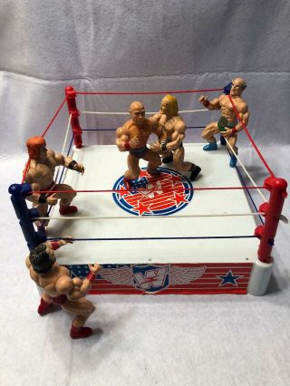 Vintage Wwf Wwe Ko Motu Bootleg Wrestling Champions Ring Unbranded 1980’s Rare