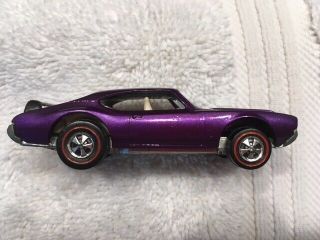 Perfect purple Hot Wheels redline Olds 442 repaint - hard to tell from 2