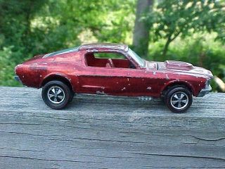 Vintage Hotwheels Redlines Custom Camaro Custom Mustang Deora Silhouette