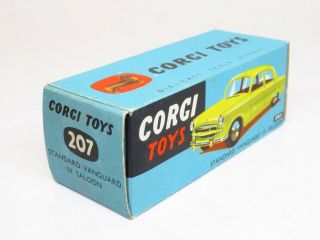 Corgi Toys 207 - Ultra Rare Factory Error Colour - Standard Vanguard III Saloon 9