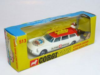 Corgi Toys 513 - Citroen ID Safari Alpine Rescue - Boxed Mettoy Playcraft DS 4
